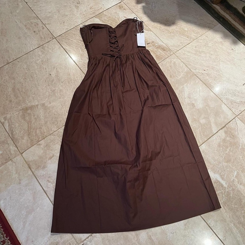 Reformation Buckley Dress Strapless